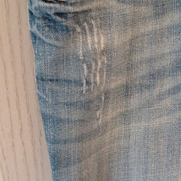 Miss Me Jeans, Size 29, Mid-Rise, Boot Cut, 30W x 28L, Bedazzled, Distressed - Picture 3 of 13